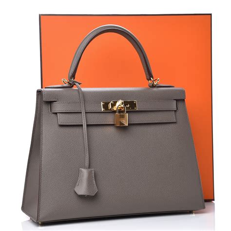 hermes etain kelly 28|Hermes kelly 28cm.